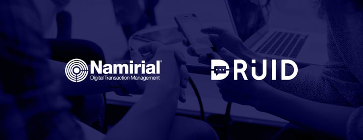 DRUID Chatbots gain electronic signature capabilities with help from Namirial technology