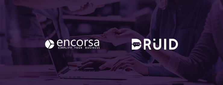 Encorsa integrates DRUID AI powered chatbots in Webcon process automation platform