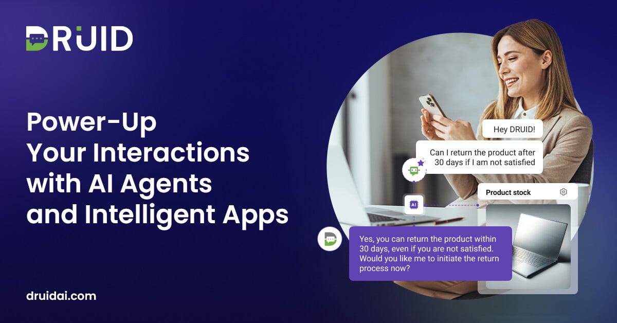 Build and deploy conversational AI solutions easily - DRUID AI